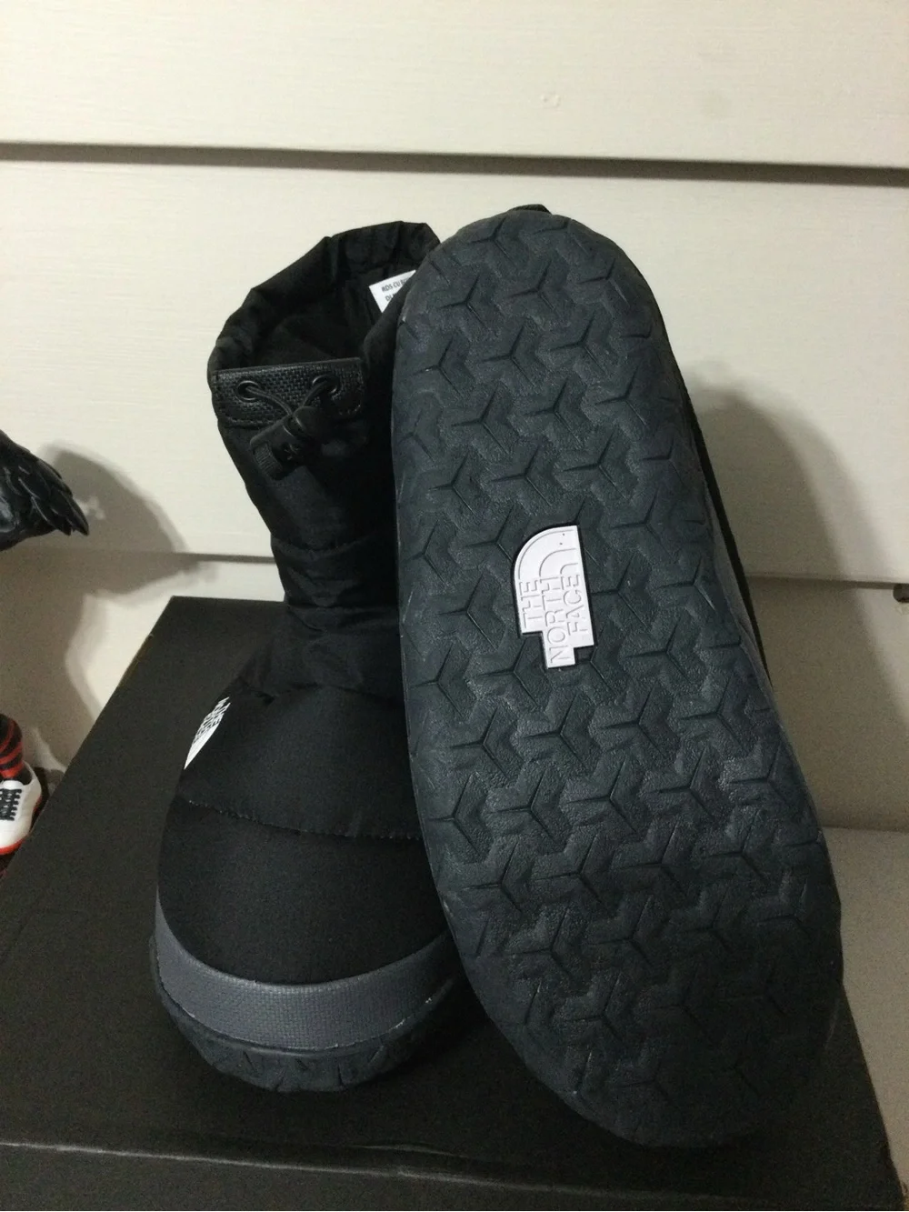 The North Face Black & Gray Insulated Booties